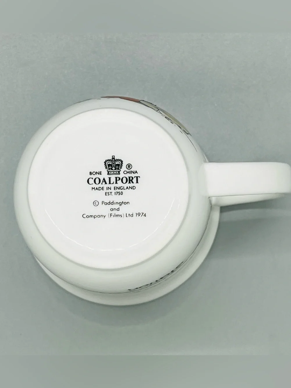 COALPORT Paddington Station Bear Bone China Childs Tea Coffee Mug Bowl Plate Set